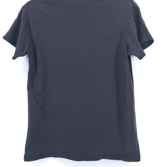 Yellowstone Womens Dutton Ranch Graphic Tee Logo Short Sleeve Dark Gray Small - Picture 8 of 8